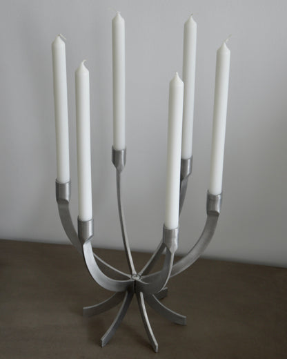 Chandelier Vintage En Métal - Design Space Age / Futuriste / 70's treaptyque the oblist ebay 1stdibs selency whoppah 3