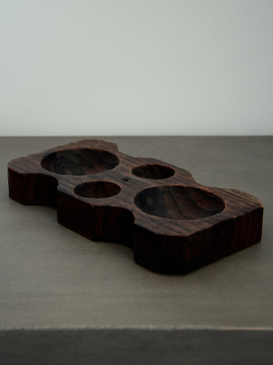 Vide-Poche En Bois - Design Brutaliste