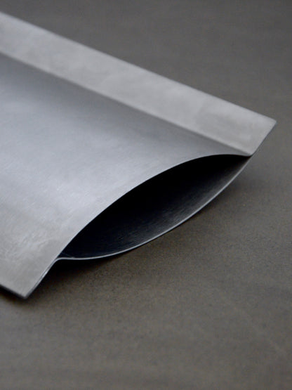 Vase En Acier Brossé - Design Space Age / 70's treaptyque the oblist ebay 1stdibs selency whoppah 2